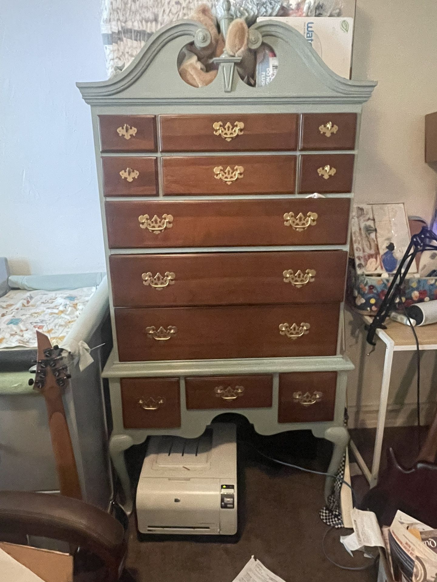 French Provincial 12 Drawer Dresser