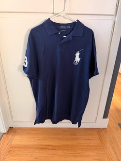 Like New Polo Ralph Lauren Big Pony Navy Polo Shirt