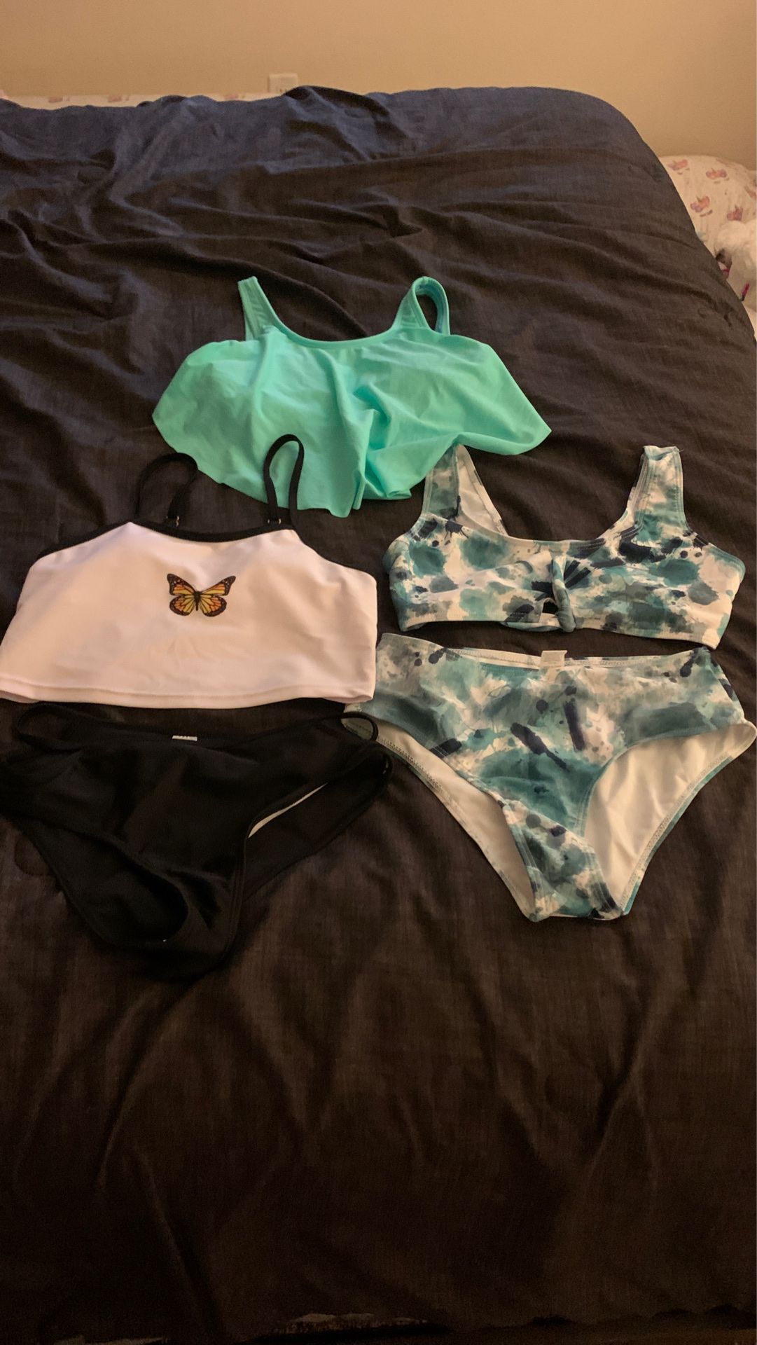 Girls bathing suit bundle