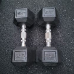 25lbs Dumbells Weights