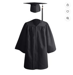 Toddler Cap And Gown Black