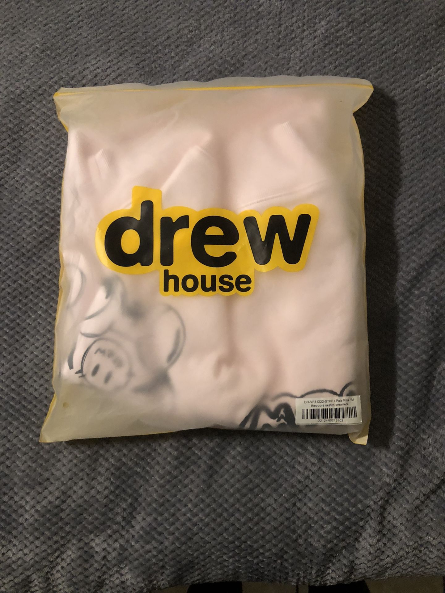drew house theodore sketch sweatshirt white ドリューハウス drew house theodore sketch sweatshirt white ドリューハウス