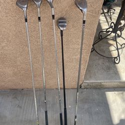 Golf clubs 10 dollars each