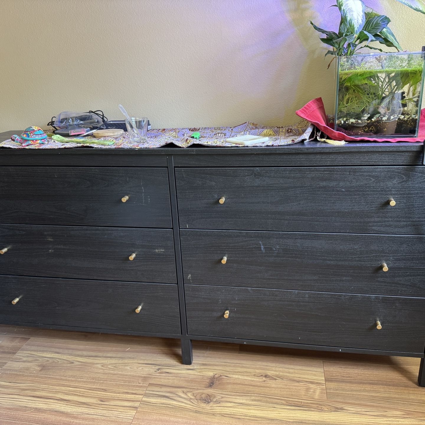 ikea koppang dresser Ikea KOPPANG chest of drawers with 6 drawers 172x83 cm, black-brown :  Amazon.com.be: Home & Kitchen