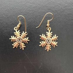 14k gold earrings 5.7gr