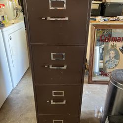 Large, Three Door File Cabinet 