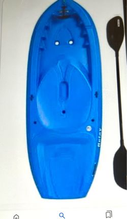 Like new blue up go 250lbs kayak