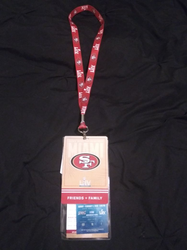 Super Bowl 2020 game ticket