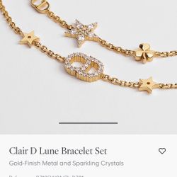 Christian Dior Bracelet Set