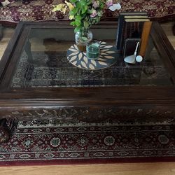 Brown Antique Coffe Table $200