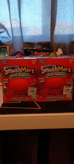 Smush mart red apple squishy