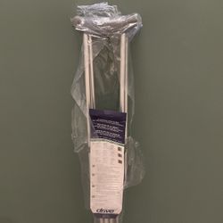 NEW!!  'DRIVE MEDICAL' Adult-Size (5'2" to 5'10") Aluminum Crutches - firm posted price.