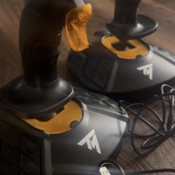 Space Sim Dual Thrustmaster Sticks