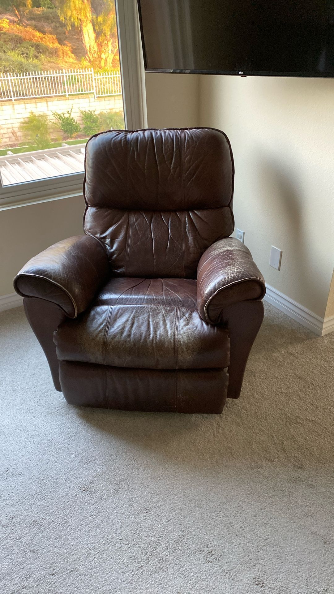 Flex steel Leather Recliner