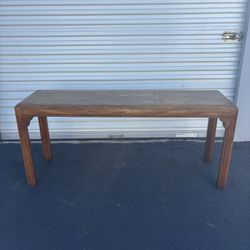 Older Wooden Entry Way Table 