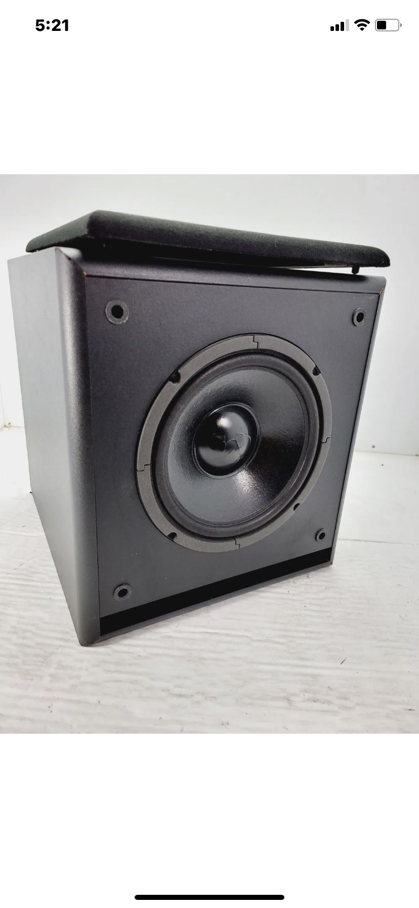 Velodyne CT 100 Home Theater Powered Subwoofer 150W, 10 inch