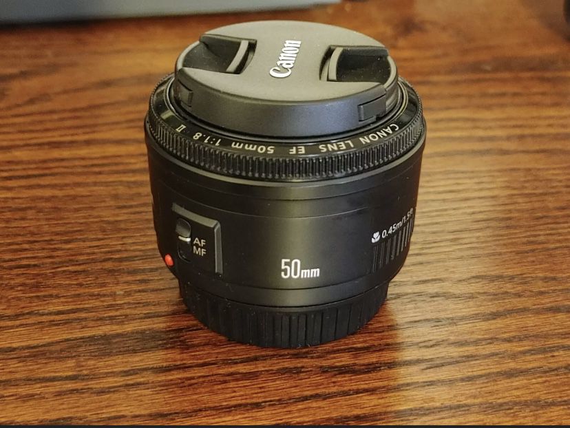 Canon Ef 50mm F/1.8 Focal Length Lens