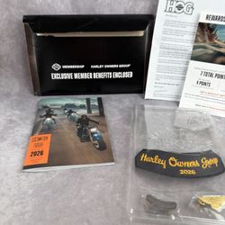 2026 Harley-Davidson Ladies Of Harley Exclusive Membership Benefits Packet
