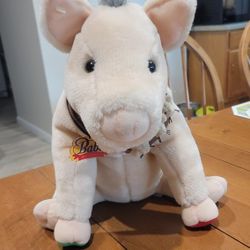 Vintage Talking BABE Pig With Mice