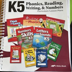 k5 phonics reading writing and numbers curriculum