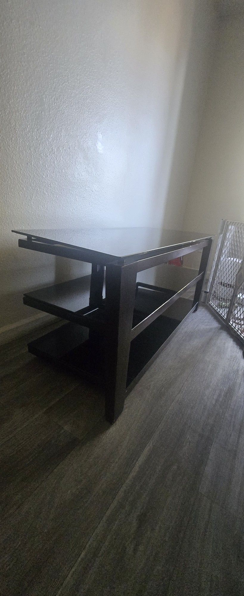 Glass Counsel Table
