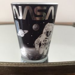 NWOT NASA Black Space Astronaut Shot Glass 🚀  