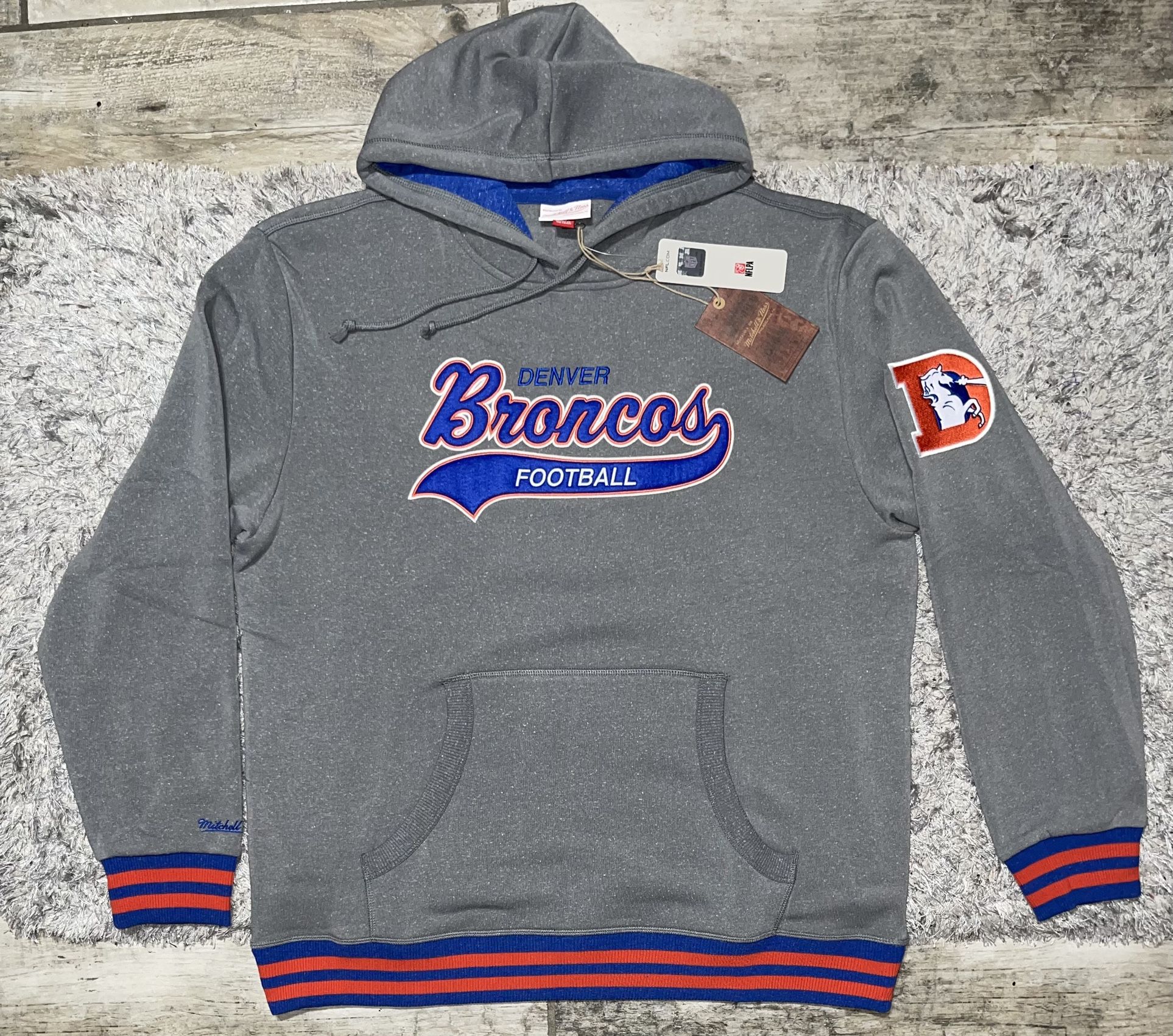 Denver Broncos Mitchell & Ness Hoodie