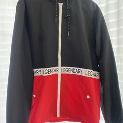 Red Windbreaker 