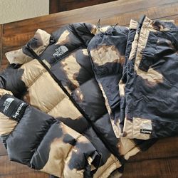 Supreme The North Face Bleached Nupste & Pants