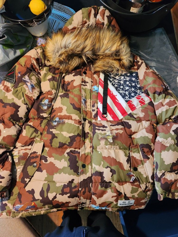 Mens Camo Jackets 60$ Each