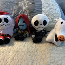 Nightmare Before Christmas Plush Set 