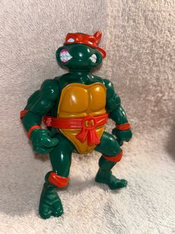 Vintage TMNT Raphael Action Figure