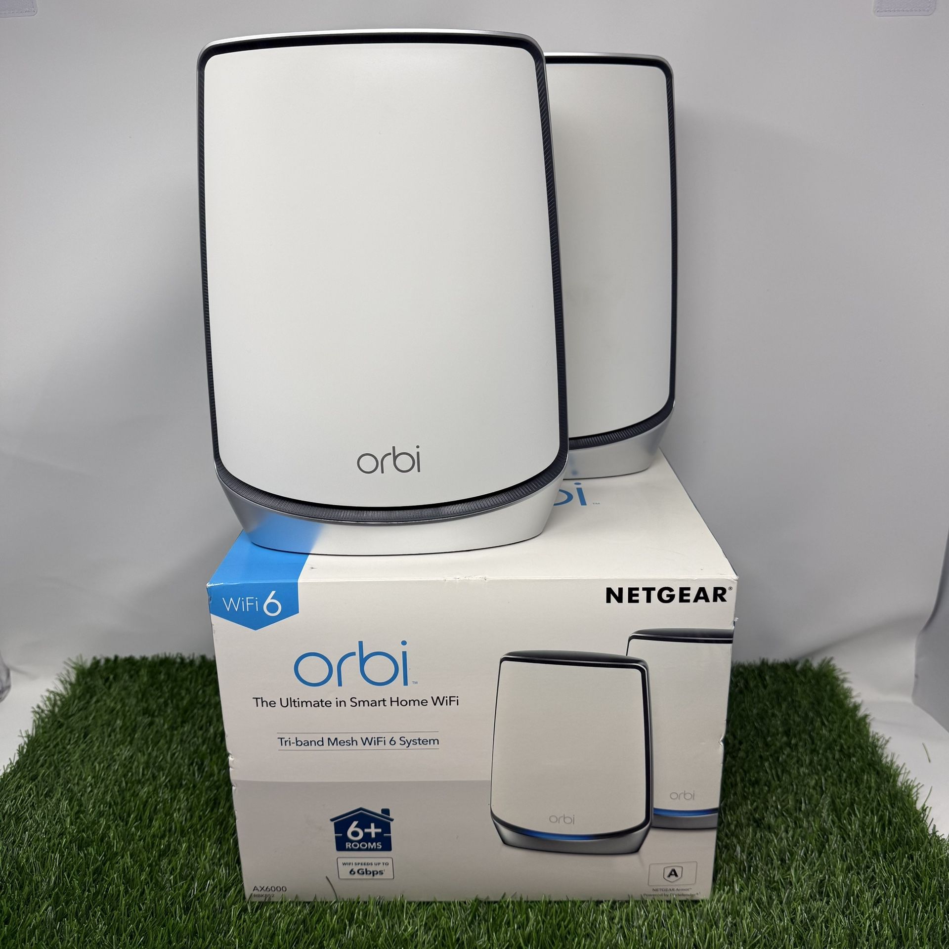 Netgear Orbi 850 Series Mesh WiFi 6 Router (2-pack)