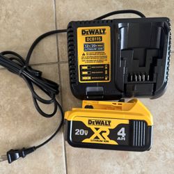 dewalt 20v 4ah Battery 