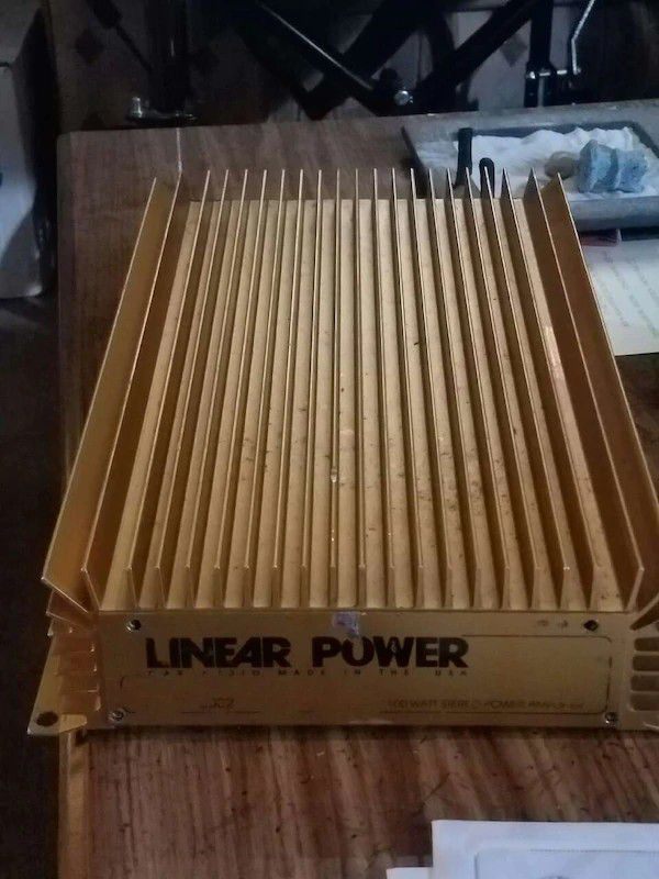 Oldskool linear power amplifier