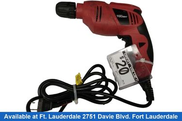 Hyper Tough Aq00017g Red Corded Screw Gun