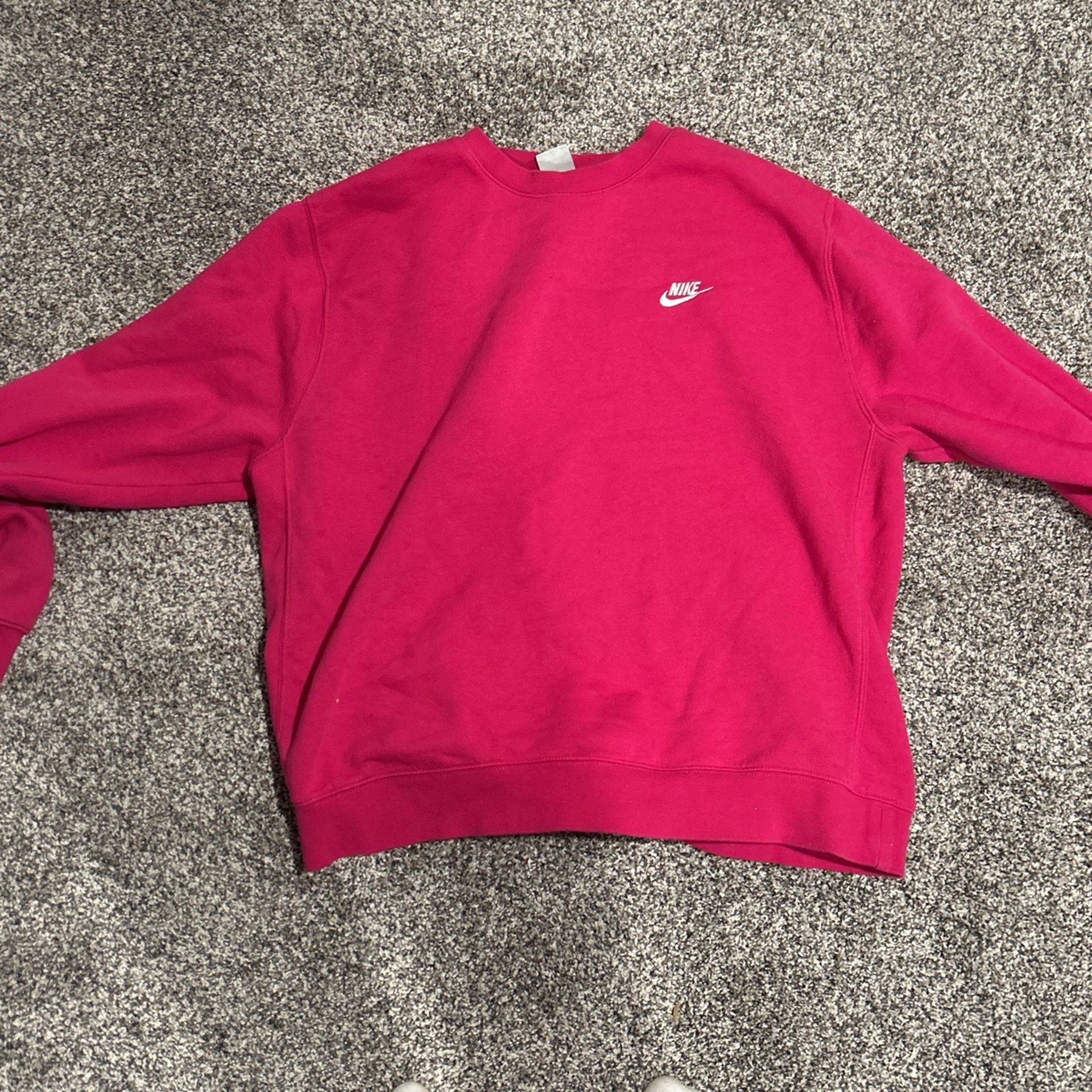 pink nike hoodie
