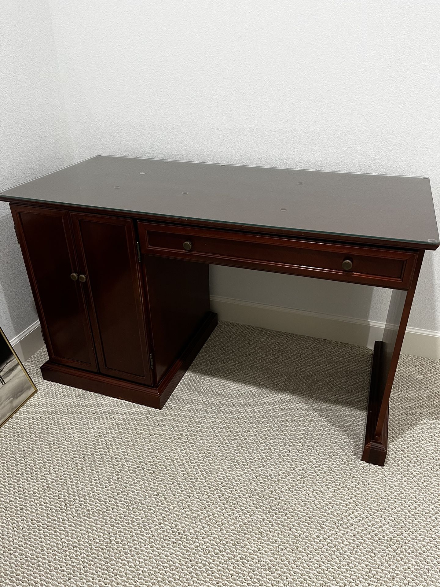 Vintage Wood Computer Desk