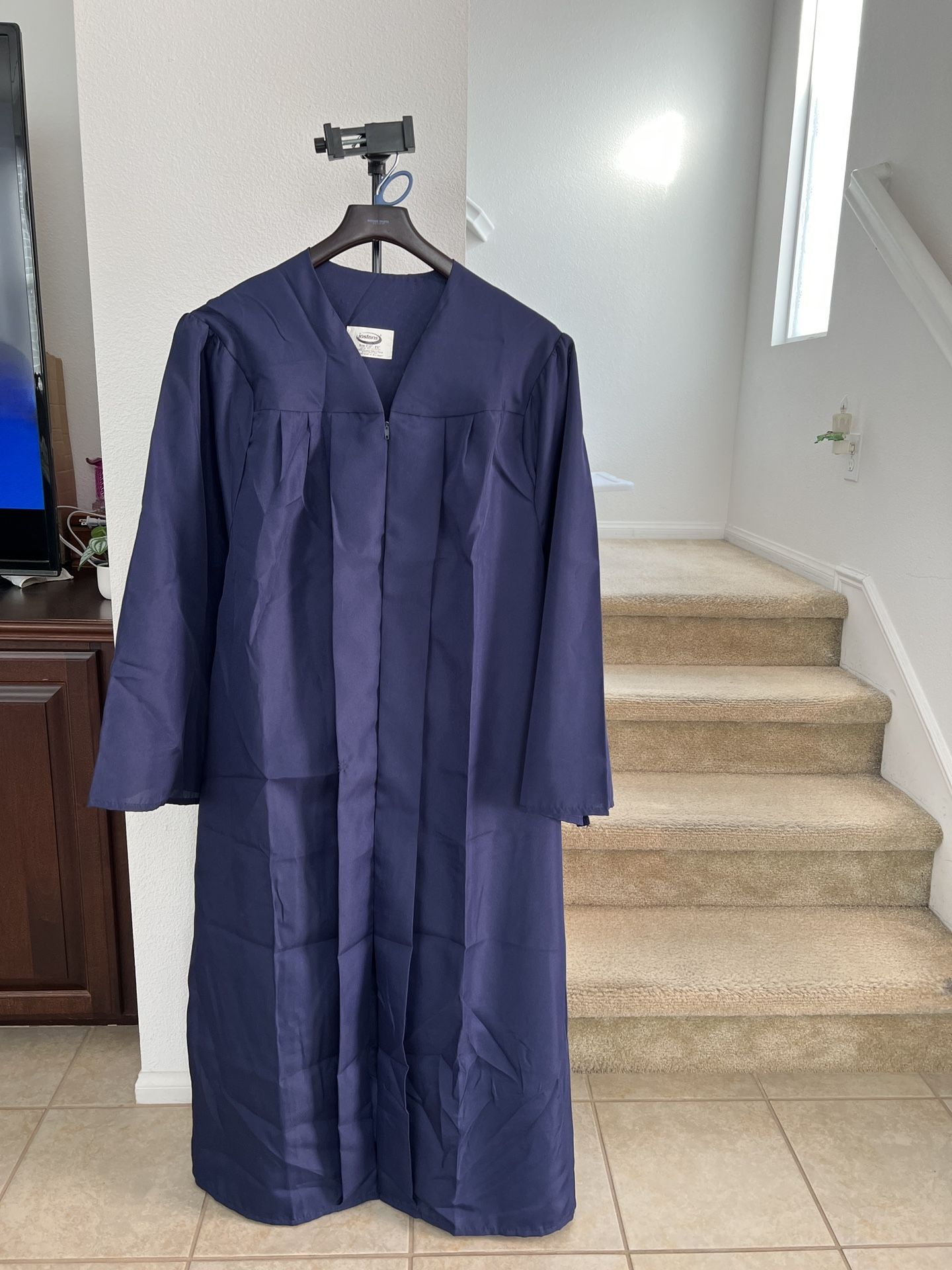 Blue Gown ForGraduation