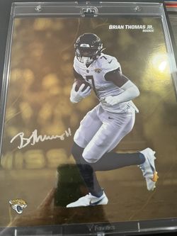 Brian Thomas Jr. Emanate 20/50 Fanatics Coa