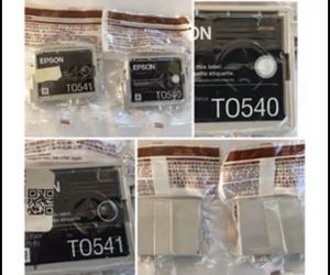 Lot of 2 Genuine Epson R800 R1800 Printer Inks Original!