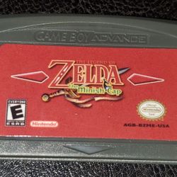 Zelda The Minish Cap And Pokemon FireRed GBA Gameboy Advance