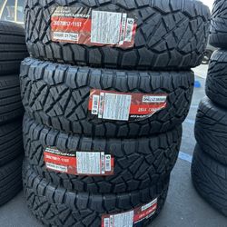 Rugged Terrain Tires Available 265/70R17
