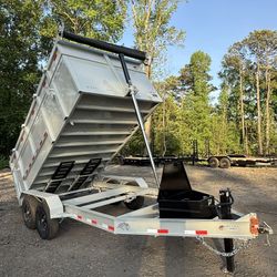 Brand new 2026 7x14 Dump trailer 