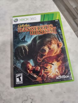 Caleb's dangerous hunts 20 xbox 360 game