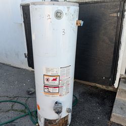 38 gallons used water heater