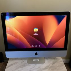 Apple iMac 21.5in 2.7GHz Core i5 (ME086LL/A) All In One Desktop,