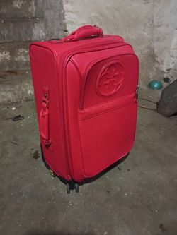 GUESS leather Rolling Suitcase