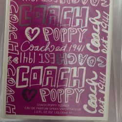 POPPY FLOWER Eau De Parfume by COACH Asking $25 