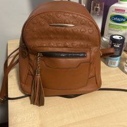 Brown mini bag